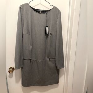 Daniel Hechter dress. New with tags sz16US grey romper style casual business